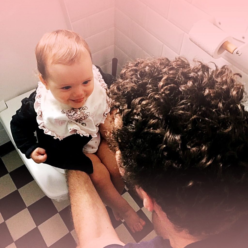 Warum  mein Baby mit 8 Monaten schon die Toilette benutzt