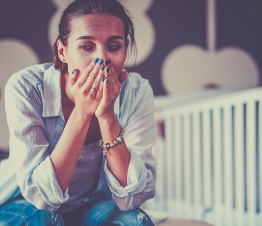 Müde Mama wünscht sich Auszeit