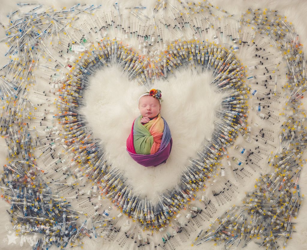 Berührendes Foto zeigt den langen IVF-Weg zum Wunschkind