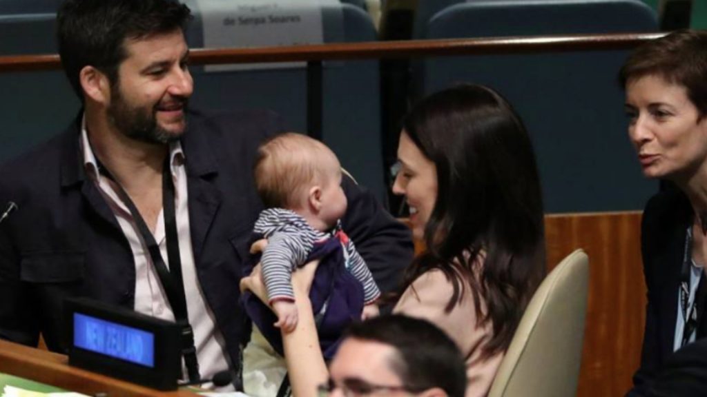 Volle Windeln bei Vollversammlung: Neuseelands Premierministerin bringt ihr Baby mit zur Uno