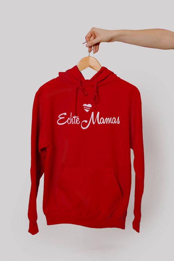 Echte Mamas Pullover rot