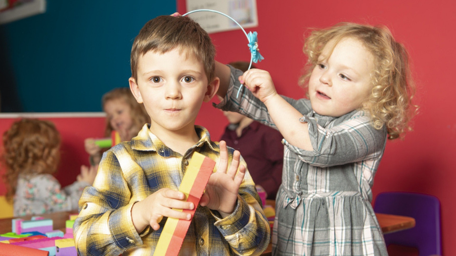 Kinder können sich in der Kita mit Krankheiten anstecken