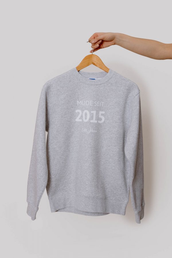 Echte Mamas Pullover grau
