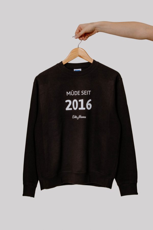 Echte Mamas Pullover schwarz