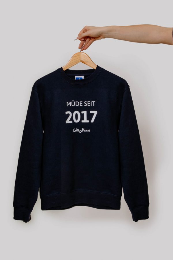 Echte Mamas Pullover blau