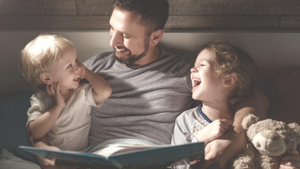 Vorlesen: Kinderbücher sind wie Wellness für Eltern