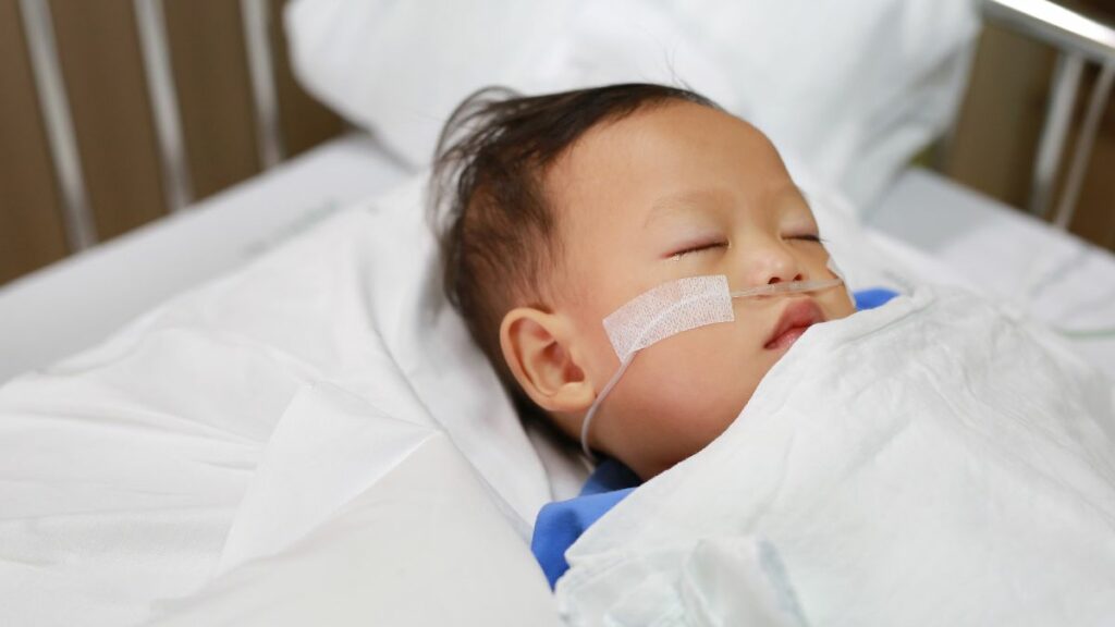 Sein Leben kann beginnen: Michael hat die rettende Infusion bekommen!