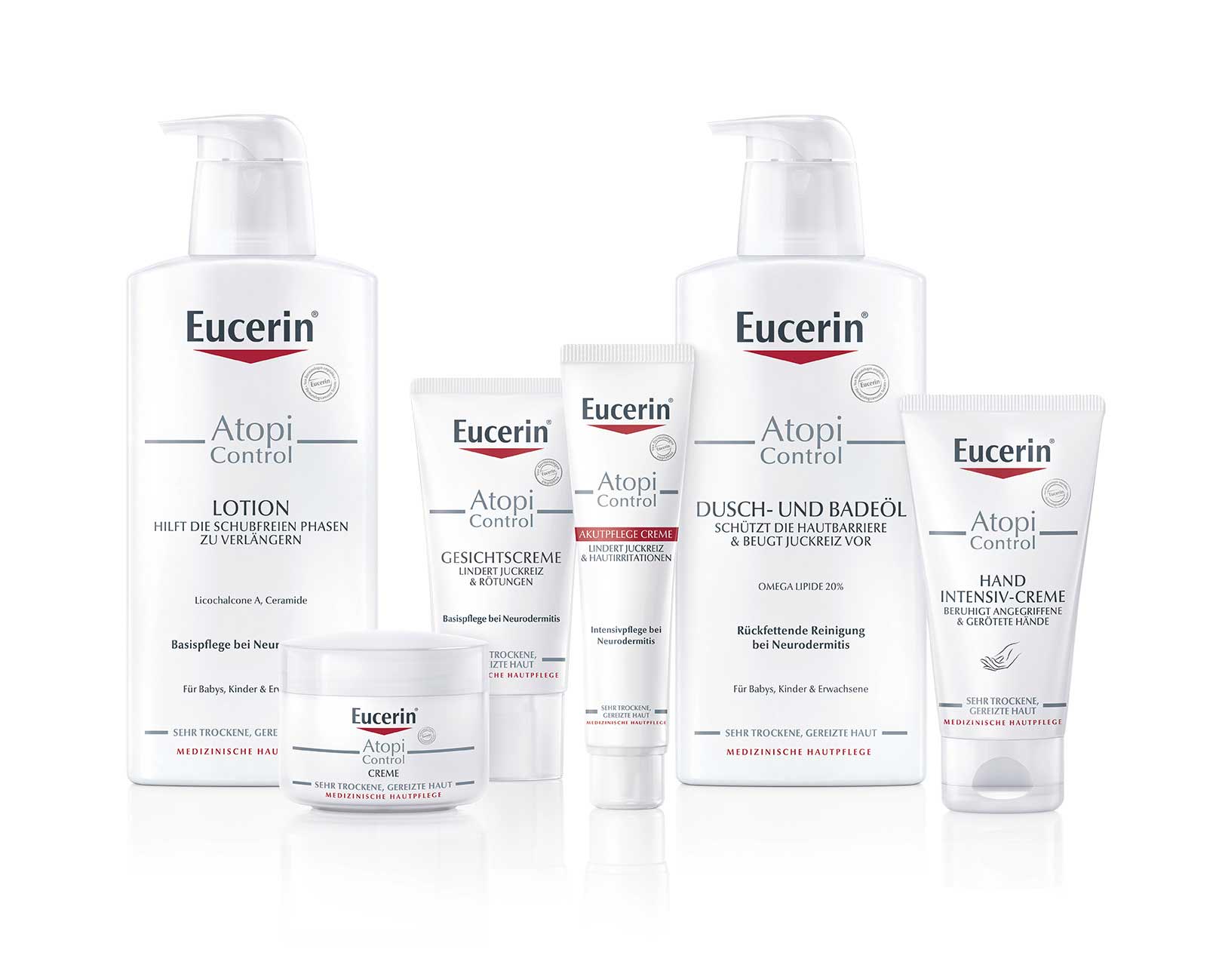 Die Atopi Control-Serie von Eucerin.