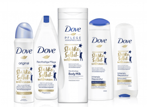 Pflegeserie Dove Stärke Selbstvertrauen