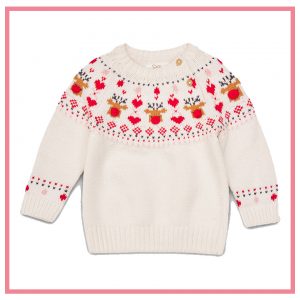 Weihnachtspulli für Babys von C&A