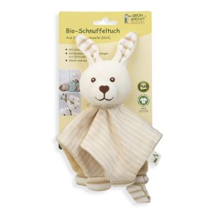 Baby Einschlafhilfe: Schnuffeltuch und Kuscheltier in einem - unser Tipp