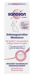 Den Dehnungsstreifen-Minimierer von Sanosan gibt es für 9,95 € zu kaufen.