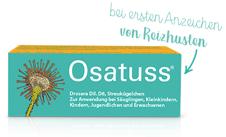 Osatuss - bei ersten Anzeichen von Reizhusten.