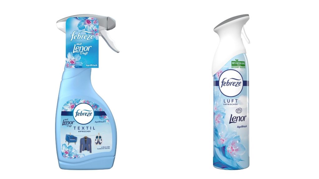 Aprilfrische statt Müffeln: Mit dem Febreze Textilerfrischer und Lufterfrischer geht das im Handumdrehen.