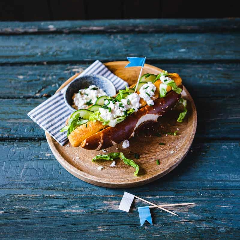 Sooo köstlich und so simpel: Fischbrötchen mit knusprigen Fischstäbchen