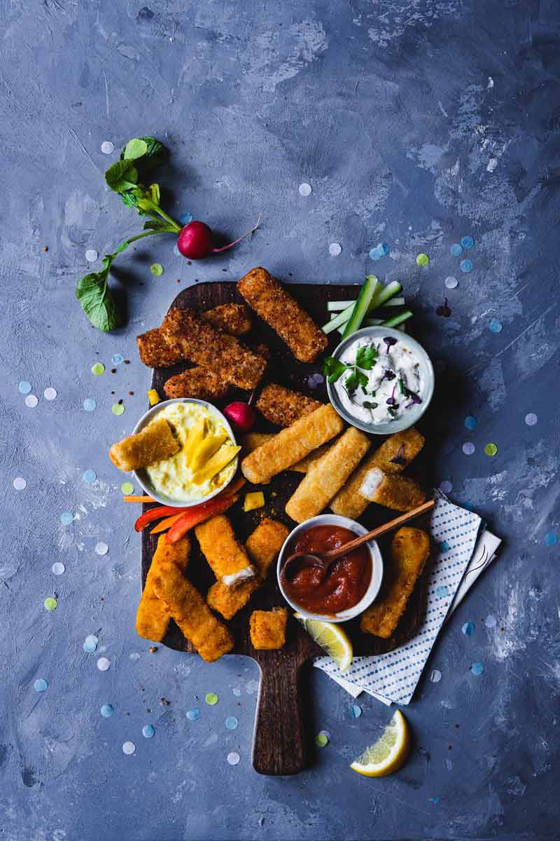 Gaumenfreude pur: Dips zu den verschiedensten Fischstäbchen!