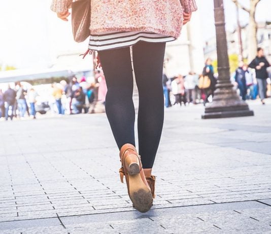 Extrem fahrlässig, das Tragen so einer Leggings, oder?