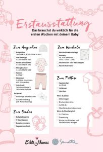 Alle Basics, die du brauchst: Mama-Tipps für die Erstausstattung