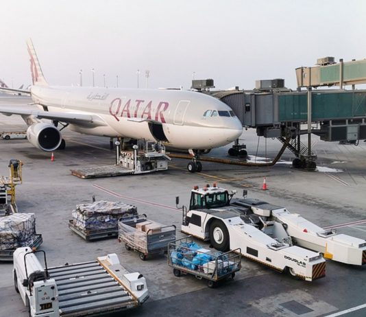 Flughafen Doha in Katar