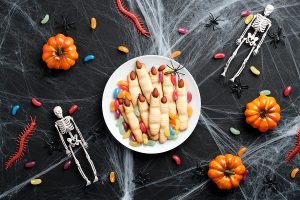 Hexenfinger als Halloween Snack