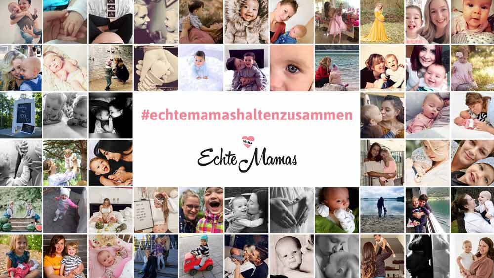 Wir halten zusammen! Echte-Mamas-Hilfsaktion während Lockdown