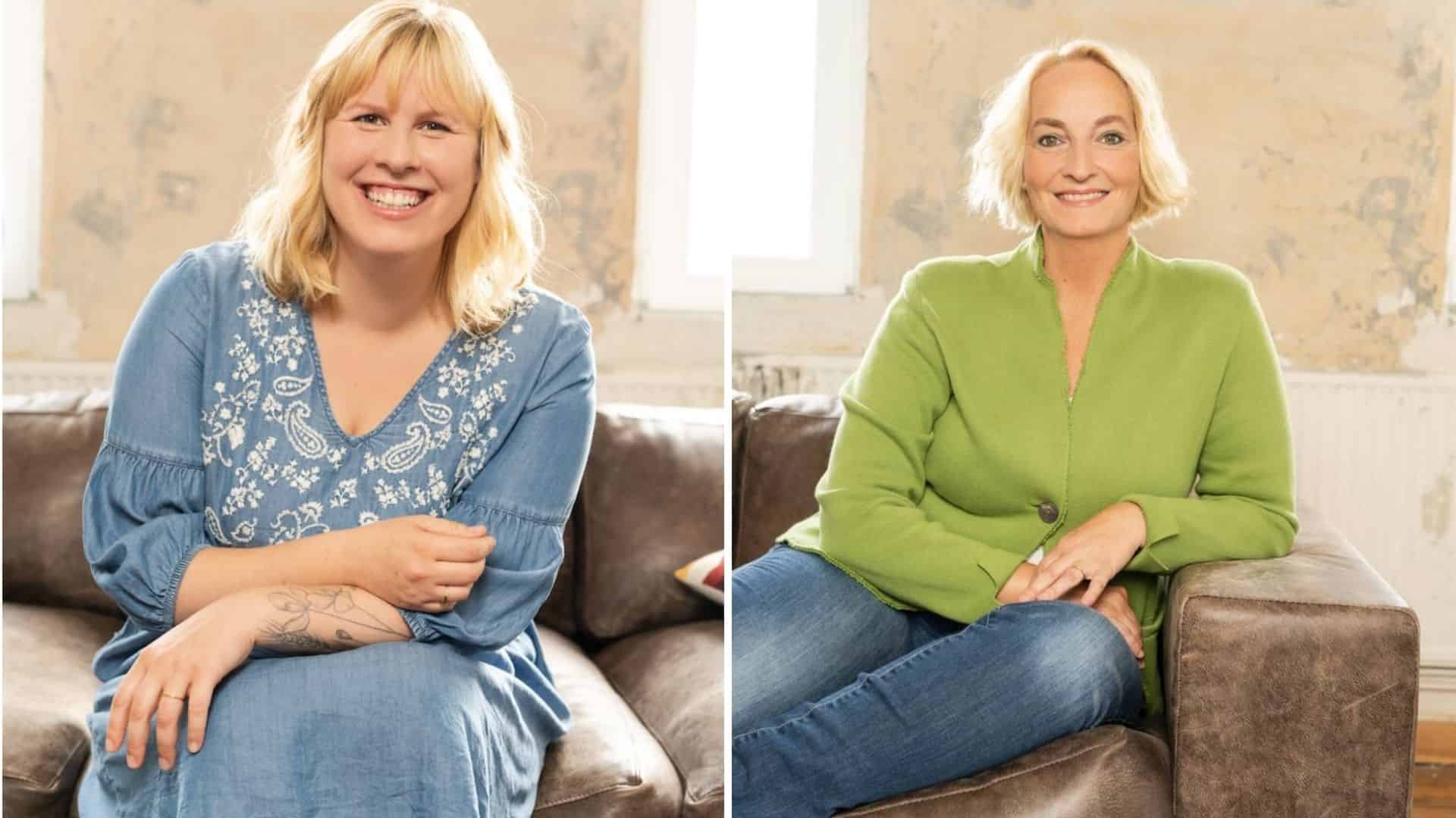 Expertinnen für das Babyliebe-Magazin von Edeka: Hebamme Maren und Hebamme Tatjana