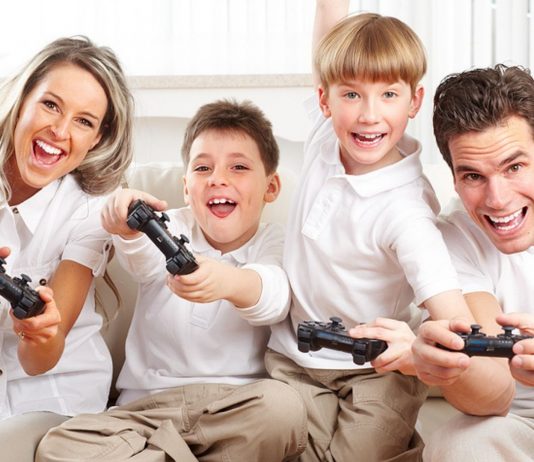 Es gibt viele tolle Videospiele für die ganze Familie