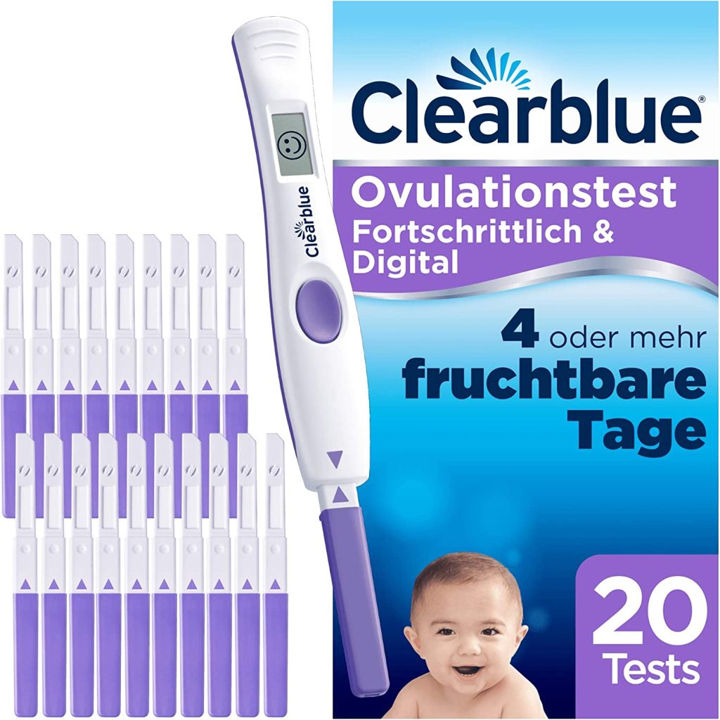 Ovulationstest Erfahrungen zeigen: Clear Blue ist der beste laut Bewertungen.