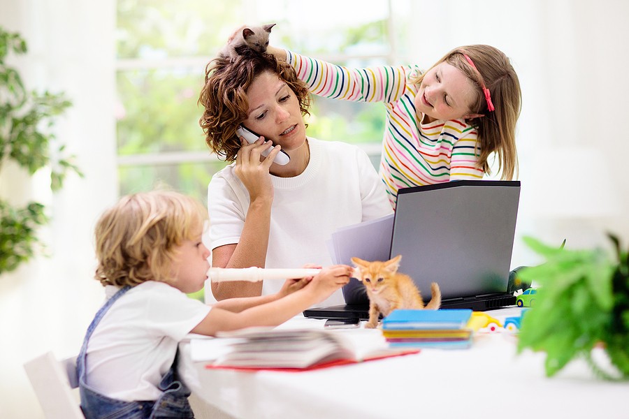 Homeoffice mit Kindern während Corona