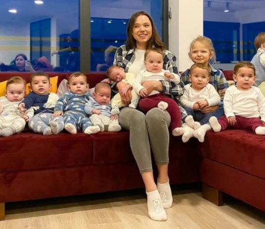 Christina hat bereits elf Kinder, aber sie wünscht sich noch viele weitere. Foto: Instagram batumi_mama