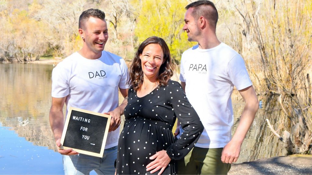 „Unser größter Wunsch wird wahr: Bald sind wir Papa, Dad und Babygirl“
