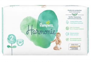 So sieht die neue Pampers Harmonie Windel aus.