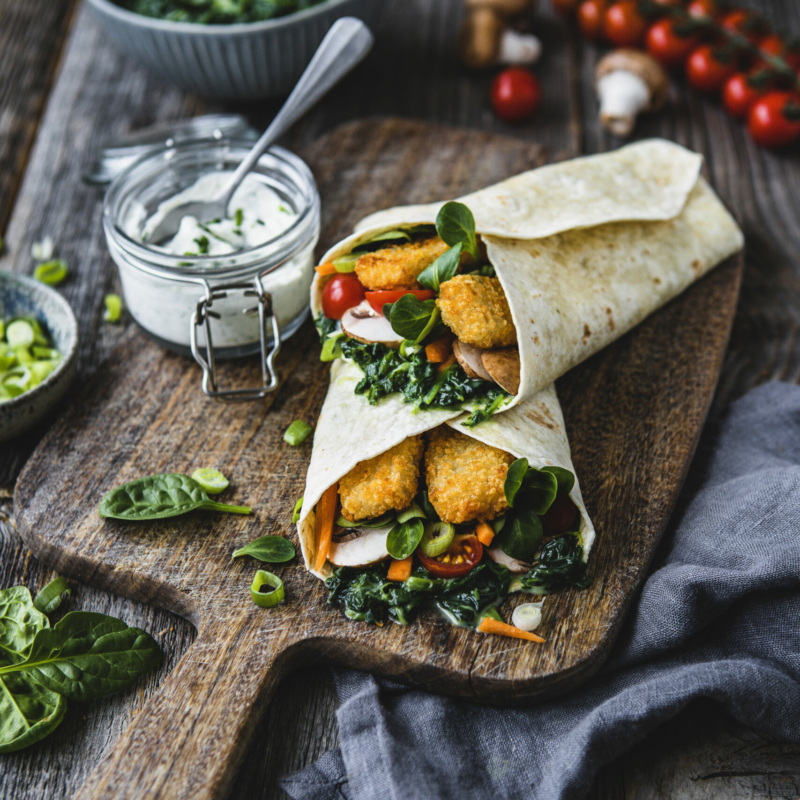 Rösti-Stäbchen Wrap