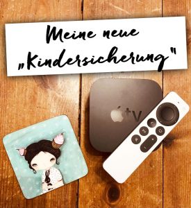 Apple TV K4 ist eine kleine schwarze Box, der den Fernseher kinderleicht sicher macht.