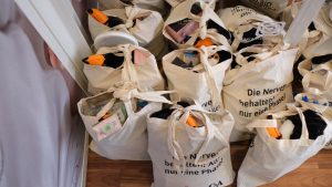 Eine prall gefüllte Goodiebag gab es für angemeldete Mamas natürlich auch.