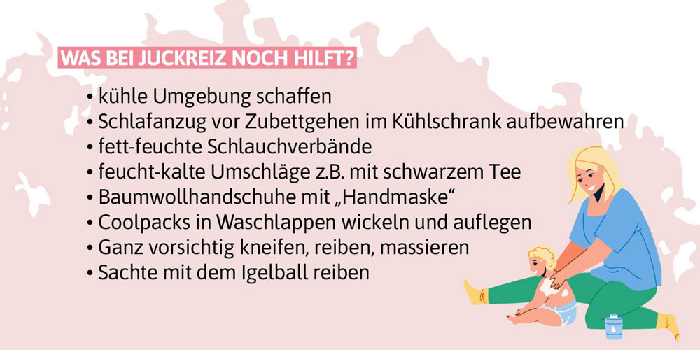 Tipps gegen Juckreiz