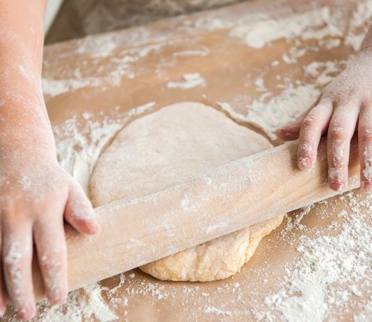 Mit Feuereifer wurden Kekse gebacken.