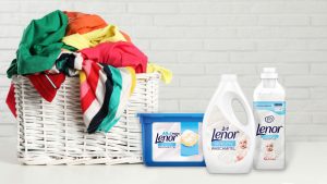 Die Lenor Sensitiv-Reihe wurde speziell für Kinderkleidung entwickelt.