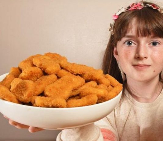 Jessica nahm ausschließlich Chicken Nuggets zu sich.