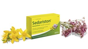 Für mehr innere Stärke: Sedariston® Kapseln mit Baldrian und Johanniskraut. 