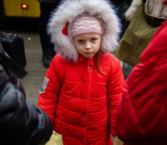 Viele Kinder fliehen unbegleitet aus der Ukraine