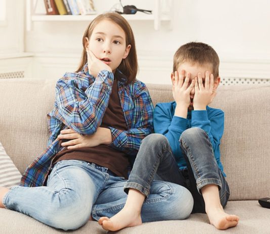 Kinder können die erschreckenden Bilder kaum einordnen.