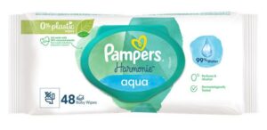 Die Pampers Harmonie Aqua Feuchttücher