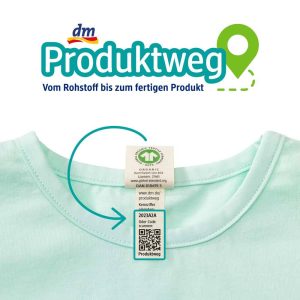 Für mehr Transparenz in Sachen Produktion und Qualität – der dm Produktweg.