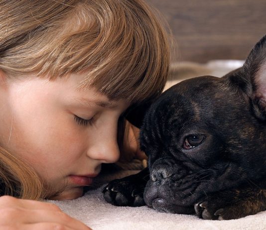 Die Beziehungen zwischen Kindern und Haustieren ist oft besonders innig.