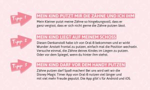 Zahnputzmuffel zuhause? Wir haben drei tolle Tipps fürs Zähneputzen!