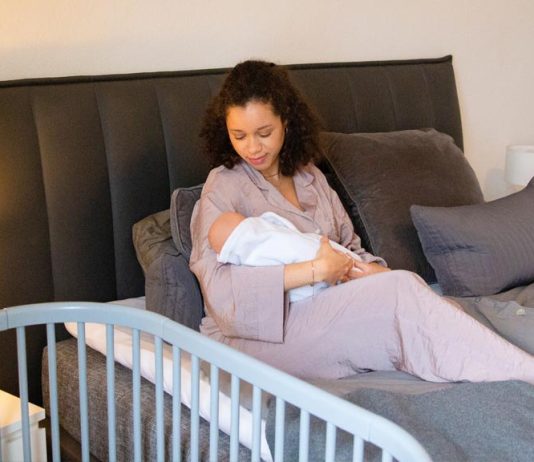 Claudia hat das Wochenbett als Neu-Mama sehr genossen.