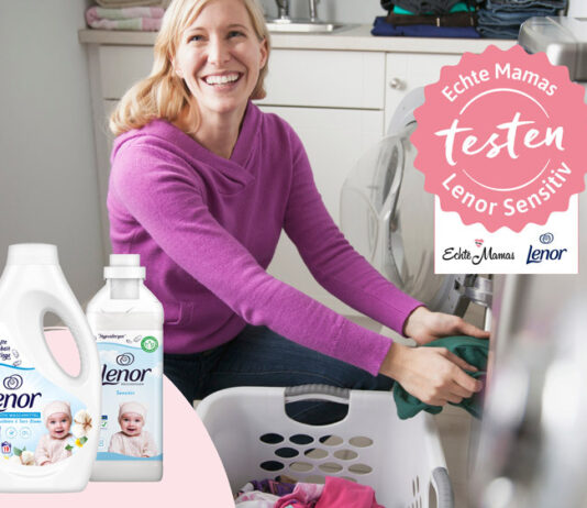Wir suchen 1.000 Eltern, um gemeinsam die Lenor Sensitiv Produkte zu testen.
