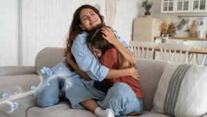 Sich Auszeiten nehmen ist so wichtig, besonders um mit der Familie zu kuscheln.