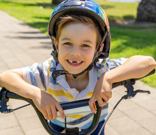 Immer weniger Kinder können sicher Fahrrad fahren.